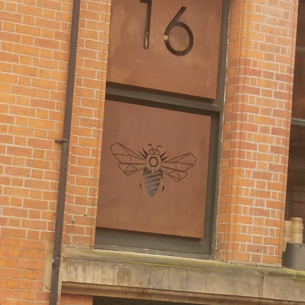 Bee at Cottonopolis, Dale Street