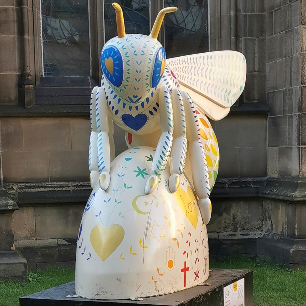 Bee in the City, The Love Bee, Manchester Cathedral