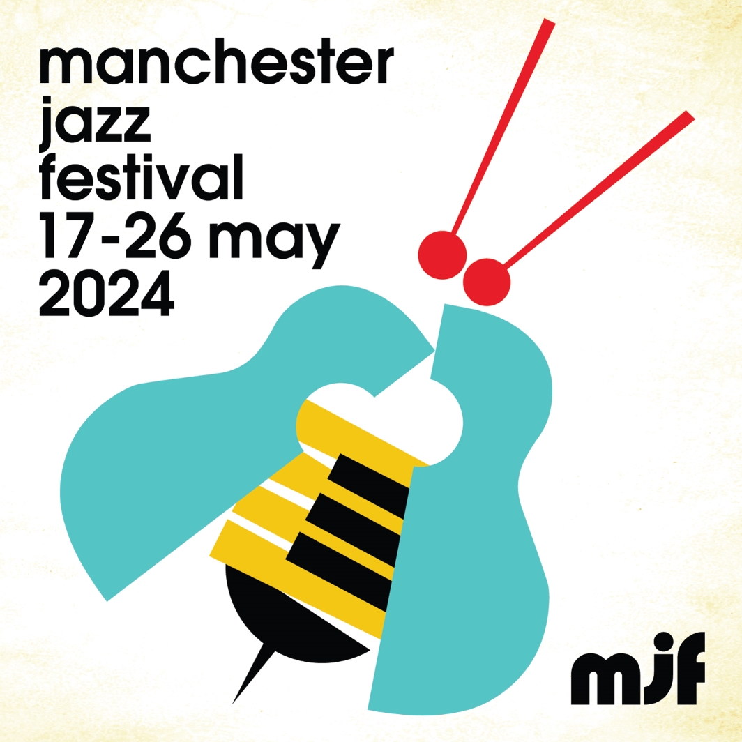 Musical bee in Manchester Jazz Festival poster