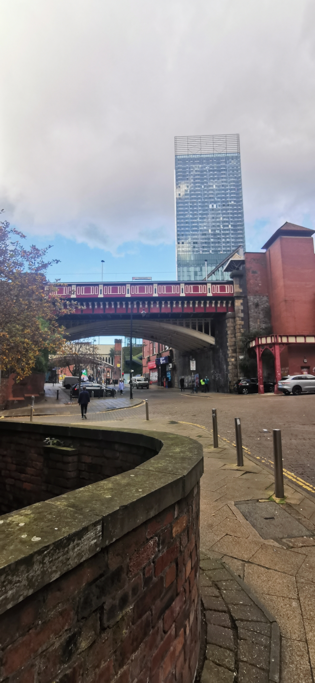 Photo taken between Deansgate Square and Deansgate Station