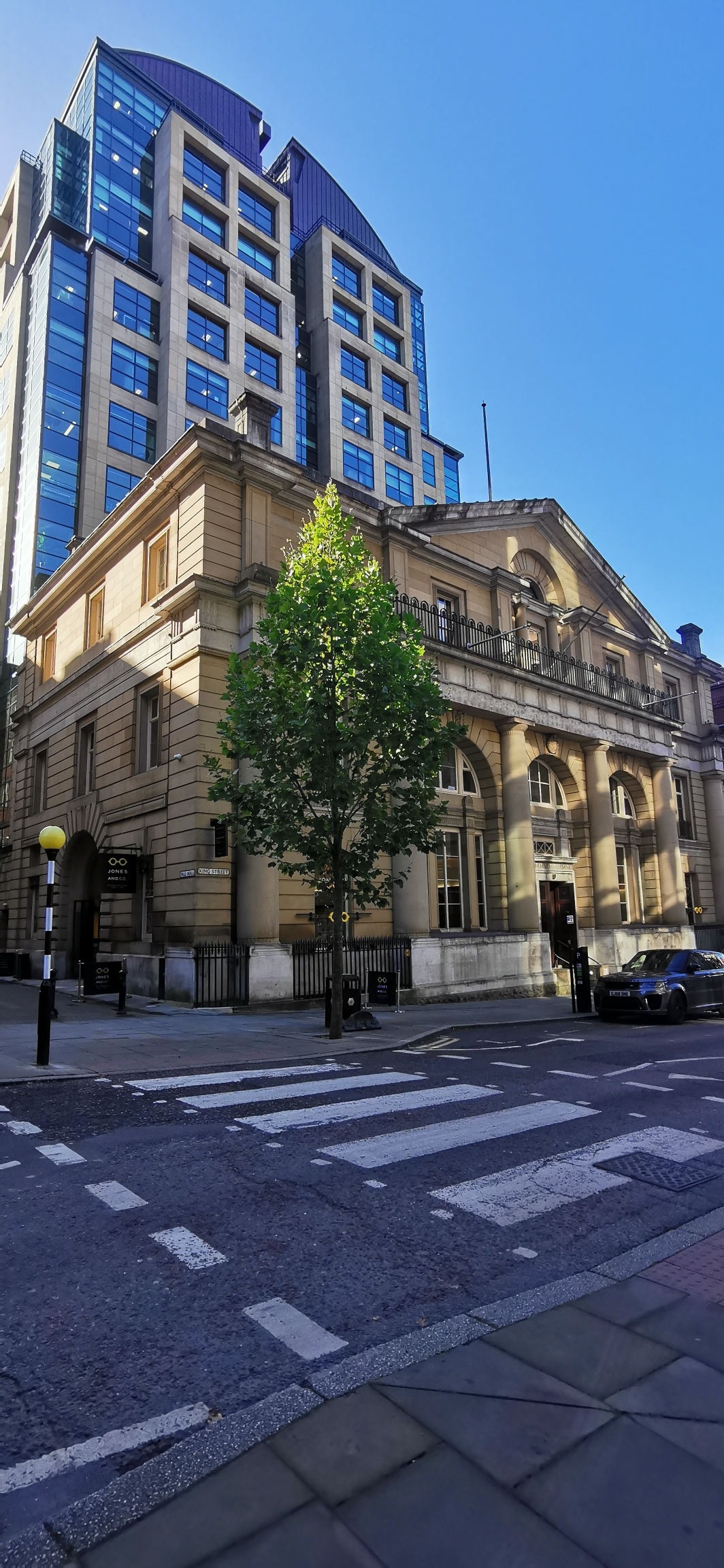 Photo taken between Cross Street and Bank of England